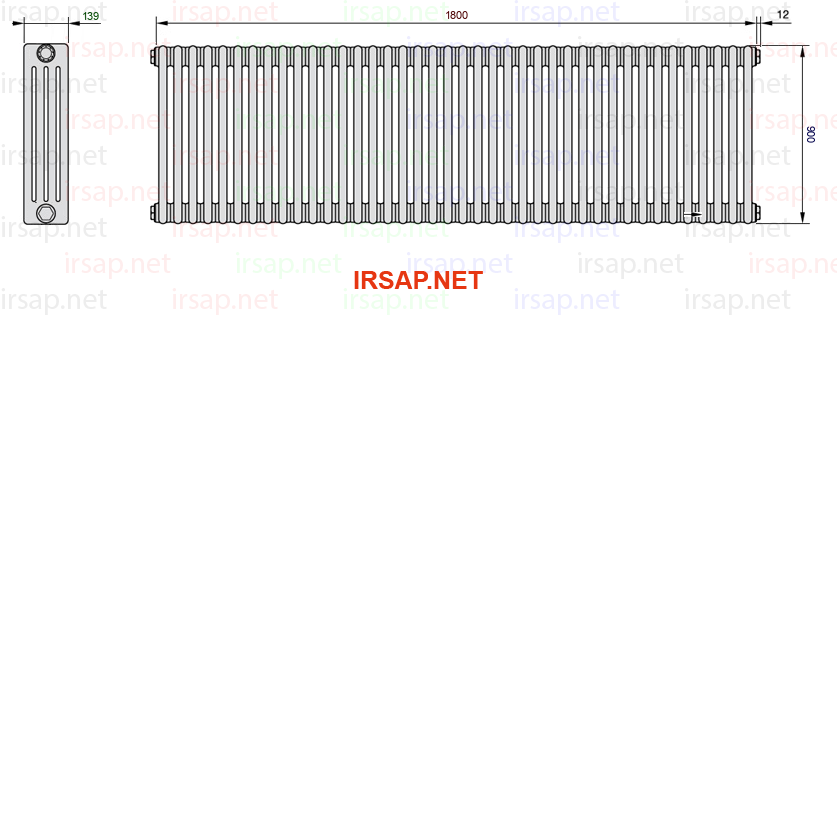 Радиатор IRSAP Tesi 40900/40 T14 CL 01